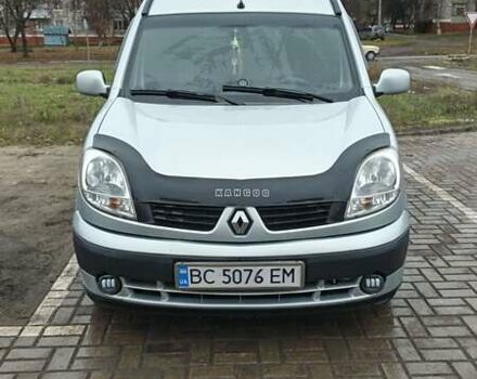 Серый Рено Кенгу, объемом двигателя 1.4 л и пробегом 312 тыс. км за 4700 $, фото 1 на Automoto.ua