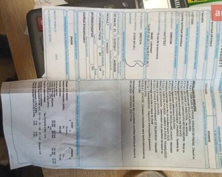 Серый Рено Кенгу, объемом двигателя 1.5 л и пробегом 250 тыс. км за 6900 $, фото 23 на Automoto.ua