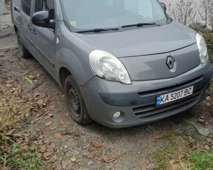 Серый Рено Кенгу, объемом двигателя 1.5 л и пробегом 200 тыс. км за 8300 $, фото 4 на Automoto.ua