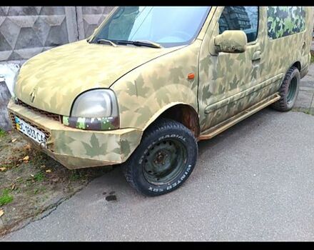 Серый Рено Кенгу, объемом двигателя 1.9 л и пробегом 333 тыс. км за 1800 $, фото 1 на Automoto.ua