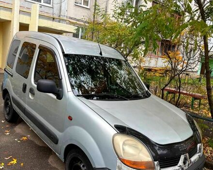 Серый Рено Кенгу, объемом двигателя 1.5 л и пробегом 200 тыс. км за 3900 $, фото 1 на Automoto.ua