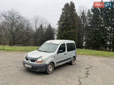Серый Рено Кенгу, объемом двигателя 1.46 л и пробегом 250 тыс. км за 1750 $, фото 1 на Automoto.ua