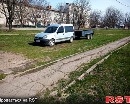 Серый Рено Кенгу, объемом двигателя 1.4 л и пробегом 370 тыс. км за 4200 $, фото 1 на Automoto.ua