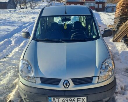 Серый Рено Кенгу, объемом двигателя 1.5 л и пробегом 210 тыс. км за 4200 $, фото 1 на Automoto.ua