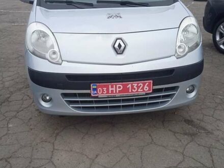 Серый Рено Кенгу, объемом двигателя 1.5 л и пробегом 223 тыс. км за 7500 $, фото 1 на Automoto.ua