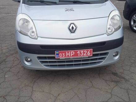 Серый Рено Кенгу, объемом двигателя 1.5 л и пробегом 223 тыс. км за 7500 $, фото 1 на Automoto.ua