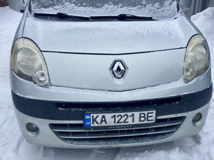 Серый Рено Кенгу, объемом двигателя 1.5 л и пробегом 296 тыс. км за 6500 $, фото 1 на Automoto.ua