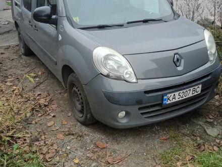 Серый Рено Кенгу, объемом двигателя 1.5 л и пробегом 200 тыс. км за 8300 $, фото 1 на Automoto.ua