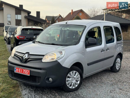 Серый Рено Кенгу, объемом двигателя 1.5 л и пробегом 163 тыс. км за 9600 $, фото 1 на Automoto.ua