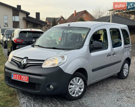 Серый Рено Кенгу, объемом двигателя 1.5 л и пробегом 163 тыс. км за 9600 $, фото 1 на Automoto.ua