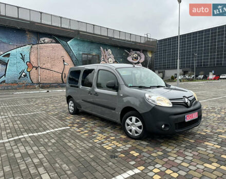 Серый Рено Кенгу, объемом двигателя 1.5 л и пробегом 179 тыс. км за 12999 $, фото 1 на Automoto.ua