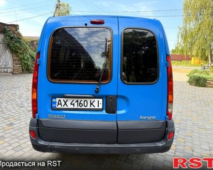 Синий Рено Кенгу, объемом двигателя 1.5 л и пробегом 295 тыс. км за 3000 $, фото 2 на Automoto.ua