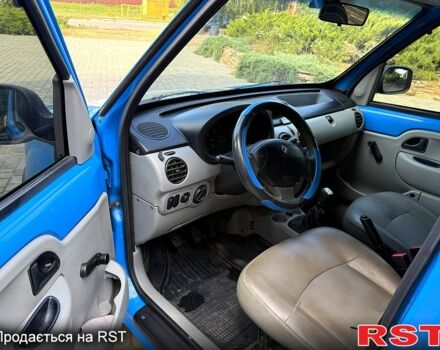 Синий Рено Кенгу, объемом двигателя 1.5 л и пробегом 295 тыс. км за 3000 $, фото 6 на Automoto.ua