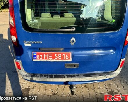 Рено Кенгу 2010 в Одессе на Automoto.ua Синий Рено Кенгу, объемом двигателя 1.5 л и пробегом 202 тыс. км за 7200 $, фото 8 на Automoto.ua