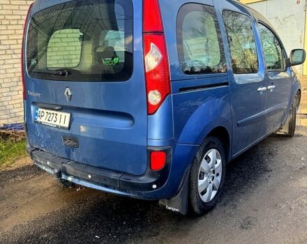 Синий Рено Кенгу, объемом двигателя 1.5 л и пробегом 195 тыс. км за 7400 $, фото 3 на Automoto.ua