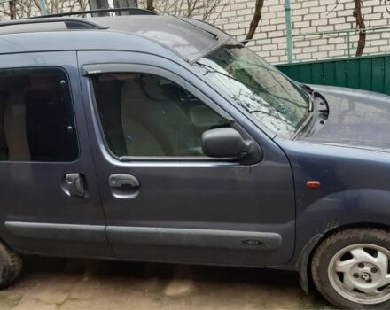 Синий Рено Кенгу, объемом двигателя 1.5 л и пробегом 320 тыс. км за 3200 $, фото 1 на Automoto.ua