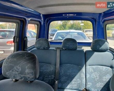 Синий Рено Кенгу, объемом двигателя 1.4 л и пробегом 222 тыс. км за 2500 $, фото 1 на Automoto.ua