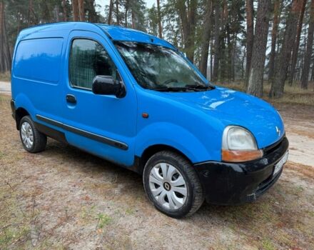 Синий Рено Кенгу, объемом двигателя 1.1 л и пробегом 195 тыс. км за 2450 $, фото 1 на Automoto.ua