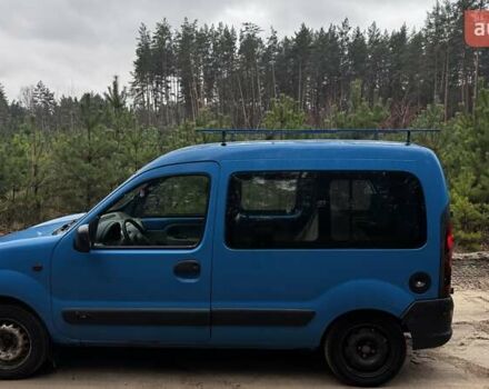 Синий Рено Кенгу, объемом двигателя 1.15 л и пробегом 199 тыс. км за 3000 $, фото 3 на Automoto.ua