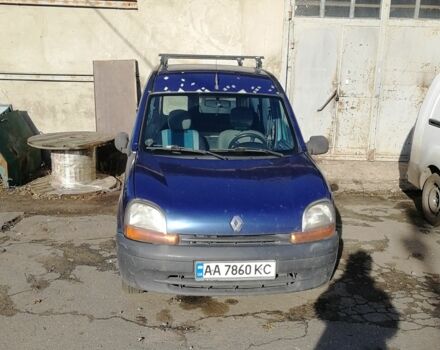 Синий Рено Кенгу, объемом двигателя 1.4 л и пробегом 400 тыс. км за 2500 $, фото 1 на Automoto.ua