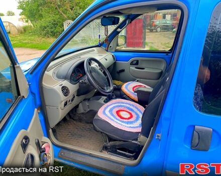 Синий Рено Кенгу, объемом двигателя 1.9 л и пробегом 220 тыс. км за 3500 $, фото 4 на Automoto.ua