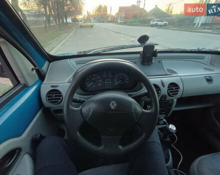 Синий Рено Кенгу, объемом двигателя 1.15 л и пробегом 200 тыс. км за 3000 $, фото 8 на Automoto.ua