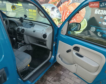 Синий Рено Кенгу, объемом двигателя 1.15 л и пробегом 200 тыс. км за 3000 $, фото 10 на Automoto.ua