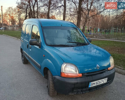 Синий Рено Кенгу, объемом двигателя 1.15 л и пробегом 200 тыс. км за 3000 $, фото 4 на Automoto.ua