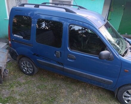 Синий Рено Кенгу, объемом двигателя 1.5 л и пробегом 300 тыс. км за 3300 $, фото 4 на Automoto.ua