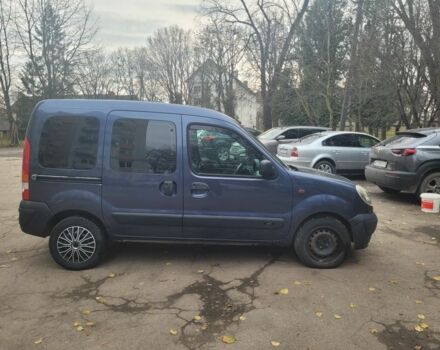 Синий Рено Кенгу, объемом двигателя 1.5 л и пробегом 325 тыс. км за 3200 $, фото 2 на Automoto.ua