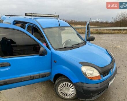 Синий Рено Кенгу, объемом двигателя 1.5 л и пробегом 400 тыс. км за 2450 $, фото 4 на Automoto.ua