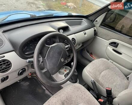 Синий Рено Кенгу, объемом двигателя 1.5 л и пробегом 400 тыс. км за 2450 $, фото 12 на Automoto.ua