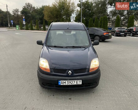 Синий Рено Кенгу, объемом двигателя 1.46 л и пробегом 360 тыс. км за 3550 $, фото 10 на Automoto.ua
