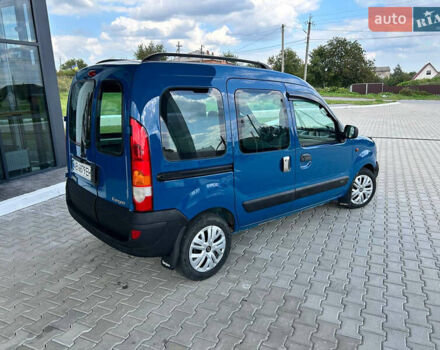 Синий Рено Кенгу, объемом двигателя 1.6 л и пробегом 225 тыс. км за 4200 $, фото 8 на Automoto.ua