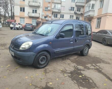 Синий Рено Кенгу, объемом двигателя 1.5 л и пробегом 325 тыс. км за 3200 $, фото 3 на Automoto.ua