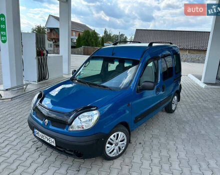 Синий Рено Кенгу, объемом двигателя 1.6 л и пробегом 225 тыс. км за 4200 $, фото 3 на Automoto.ua