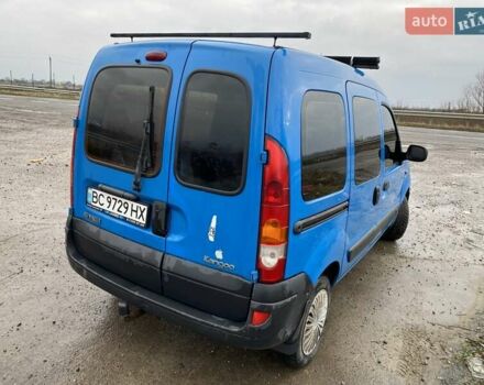 Синий Рено Кенгу, объемом двигателя 1.5 л и пробегом 400 тыс. км за 2450 $, фото 5 на Automoto.ua