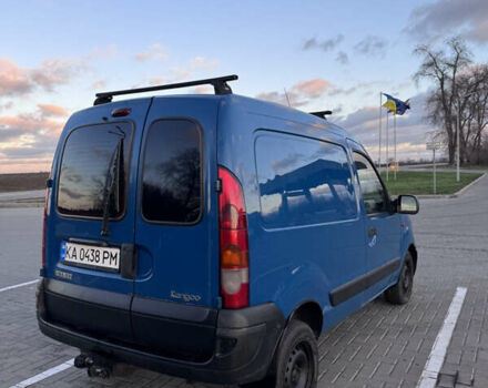 Синий Рено Кенгу, объемом двигателя 1.5 л и пробегом 275 тыс. км за 3400 $, фото 4 на Automoto.ua