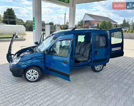 Синий Рено Кенгу, объемом двигателя 1.6 л и пробегом 225 тыс. км за 4200 $, фото 20 на Automoto.ua