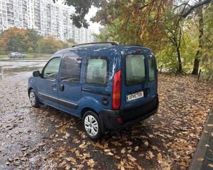 Синий Рено Кенгу, объемом двигателя 1.6 л и пробегом 200 тыс. км за 4900 $, фото 6 на Automoto.ua