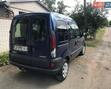 Синий Рено Кенгу, объемом двигателя 1.4 л и пробегом 95 тыс. км за 4700 $, фото 5 на Automoto.ua