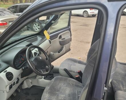 Синий Рено Кенгу, объемом двигателя 1.5 л и пробегом 325 тыс. км за 3200 $, фото 9 на Automoto.ua