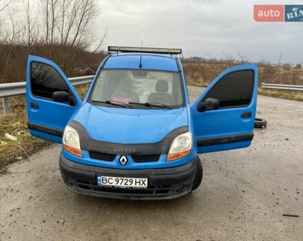 Синий Рено Кенгу, объемом двигателя 1.5 л и пробегом 400 тыс. км за 2450 $, фото 11 на Automoto.ua