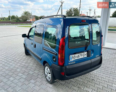 Синий Рено Кенгу, объемом двигателя 1.6 л и пробегом 225 тыс. км за 4200 $, фото 10 на Automoto.ua