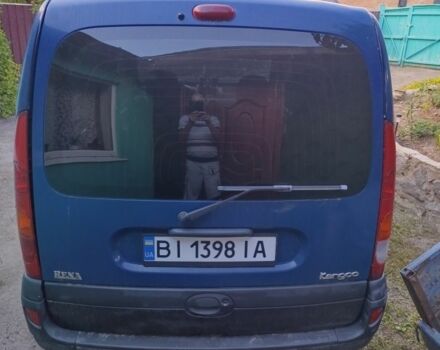 Синий Рено Кенгу, объемом двигателя 1.5 л и пробегом 300 тыс. км за 3300 $, фото 1 на Automoto.ua