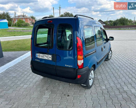 Синий Рено Кенгу, объемом двигателя 1.6 л и пробегом 225 тыс. км за 4200 $, фото 9 на Automoto.ua