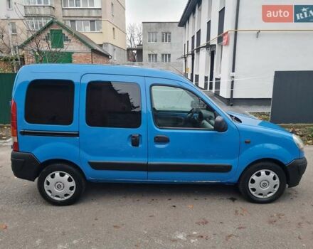Синий Рено Кенгу, объемом двигателя 1.46 л и пробегом 260 тыс. км за 3600 $, фото 6 на Automoto.ua