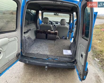 Синий Рено Кенгу, объемом двигателя 1.5 л и пробегом 400 тыс. км за 2450 $, фото 14 на Automoto.ua