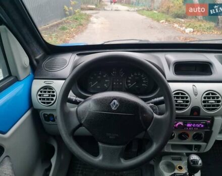 Синий Рено Кенгу, объемом двигателя 1.46 л и пробегом 260 тыс. км за 3600 $, фото 8 на Automoto.ua