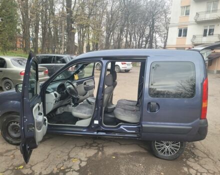 Синий Рено Кенгу, объемом двигателя 1.5 л и пробегом 325 тыс. км за 3200 $, фото 7 на Automoto.ua